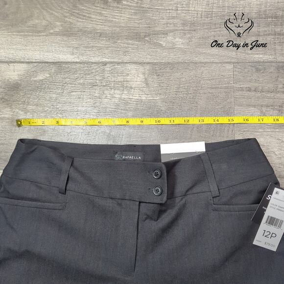 Rafaella The Curvy Boot High Rise Pants Size 12P - Picture 3 of 6